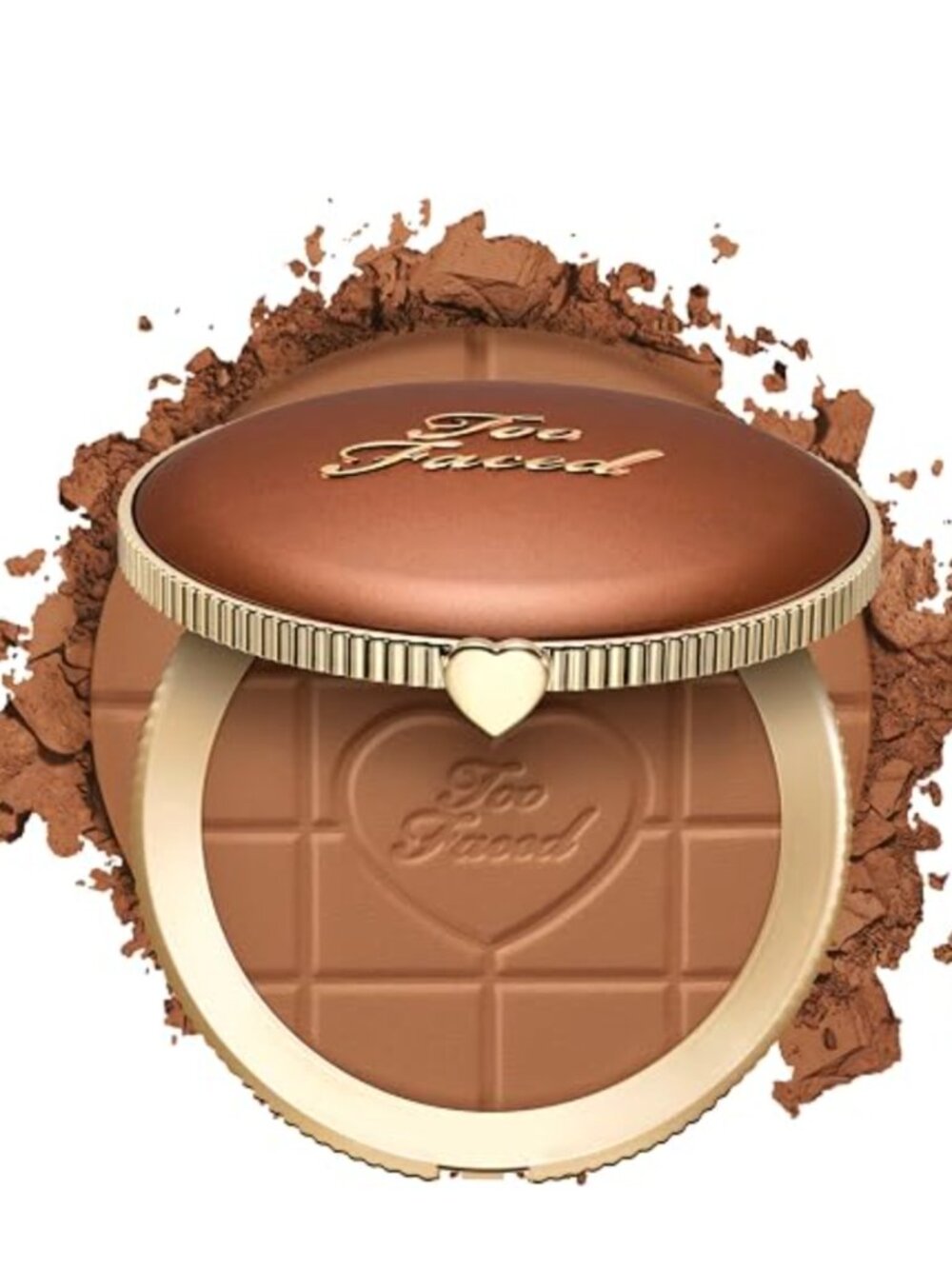 NEW Too Faced Milk Chocolate Soleil Matte Blurring Bronzer Matte Pressed Powder